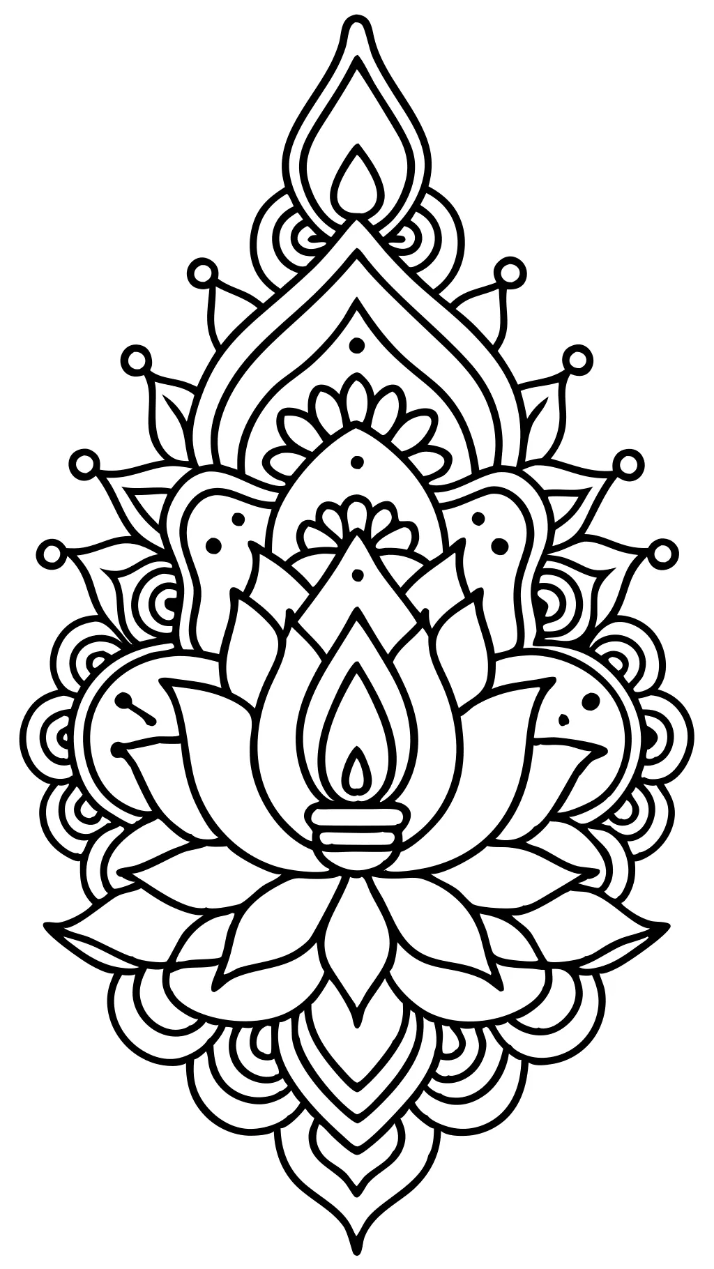 coloring pages for meditation